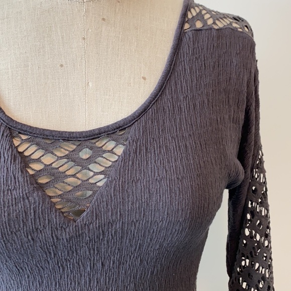 Free People Dress in Charcoal - Picture 4 of 6